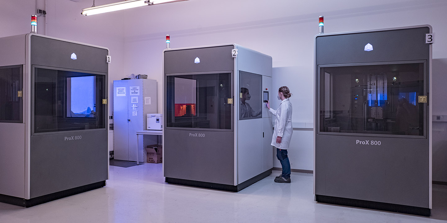 Additive Verfahren Kunststoffe FIT Additive Manufacturing Group